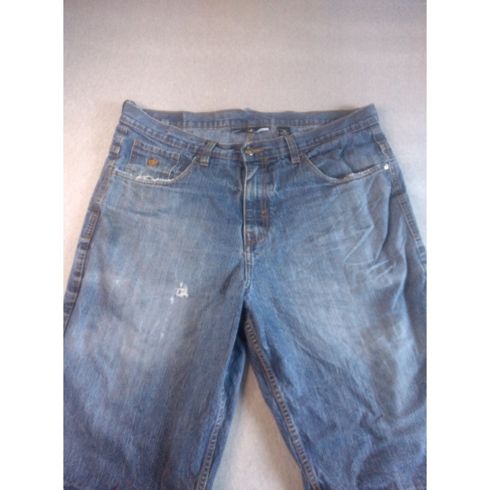 Roca Wear Baggy Y2K Denim Jean Shorts Size 40 - Picture 2 of 16
